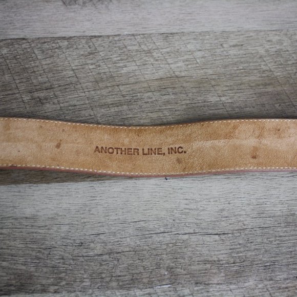 Vintage Leather Belt by Another Line Inc. - Picture 7 of 7